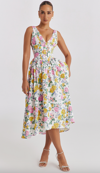 A Vintage Style Dress with Delicate Timeless Details