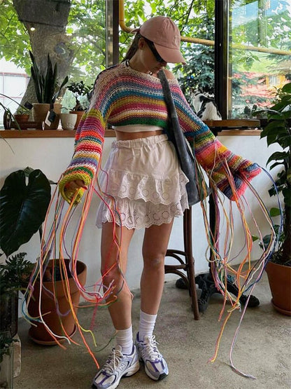 Vintage Inspired Sweater with a Contemporary Edge