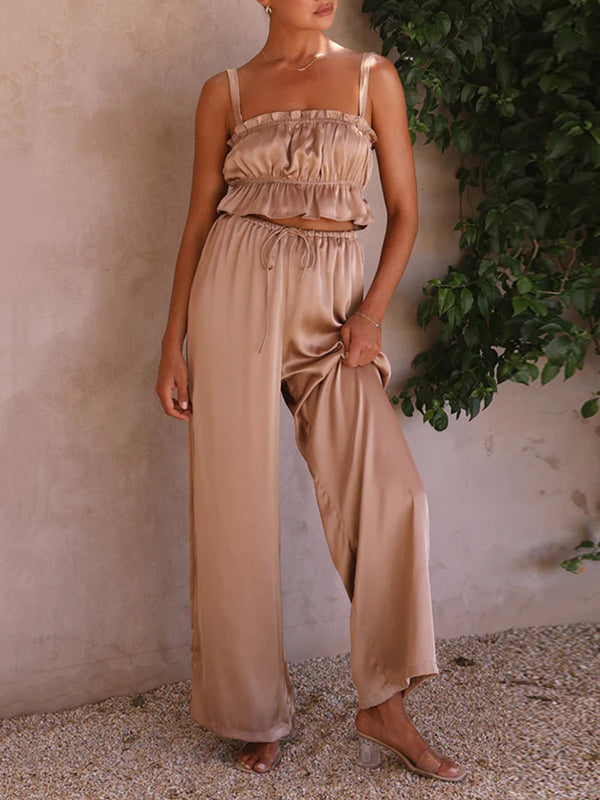 A Vintage Style Pants with Delicate Timeless Details