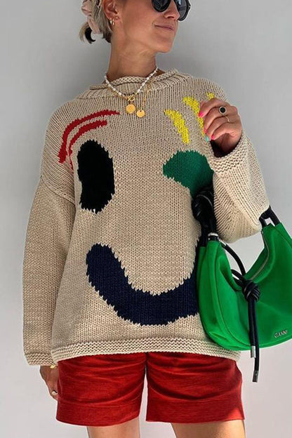 Classic Vintage Sweater with a Flattering Fit