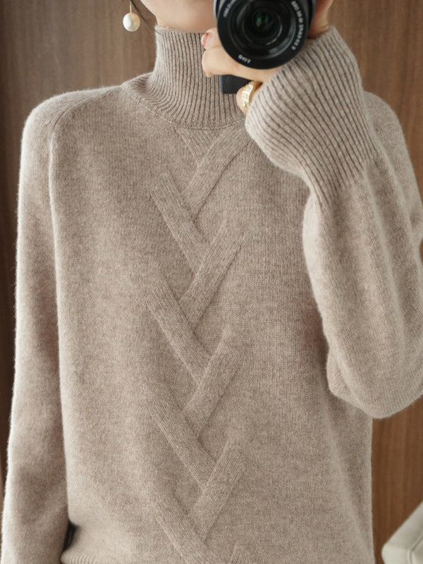 A Vintage Style Sweater with Delicate Timeless Details