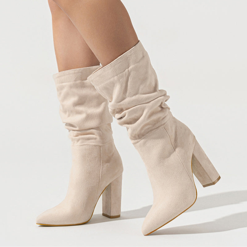 A Vintage Style Boots with Delicate Timeless Details