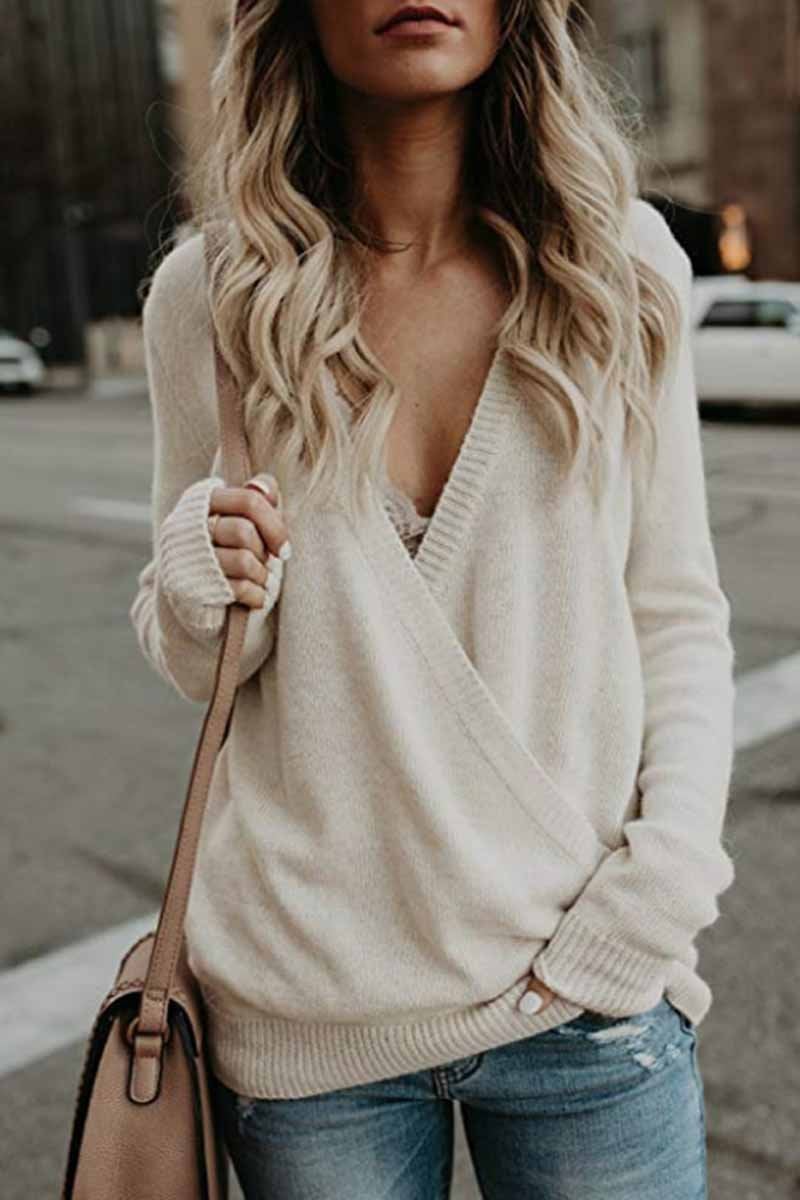 A Vintage Style Sweater with Delicate Timeless Details