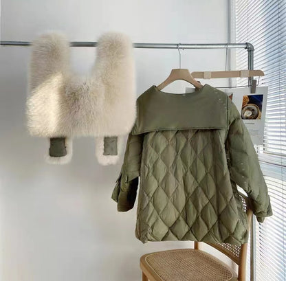 A Vintage Style Jacket with Delicate Timeless Details