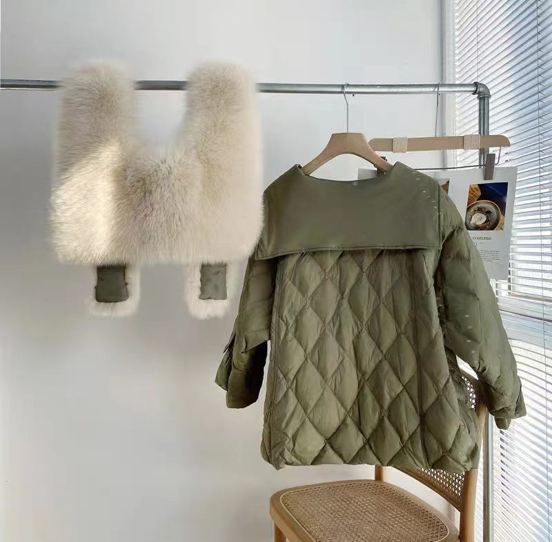 A Vintage Style Jacket with Delicate Timeless Details
