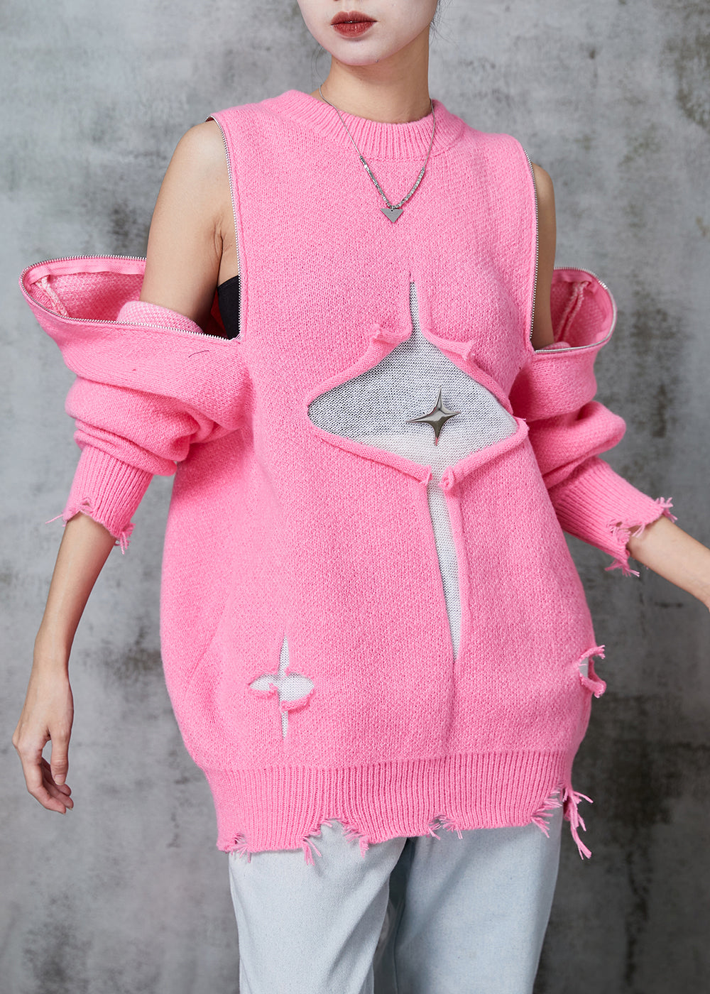Classic Vintage Sweater with a Flattering Fit