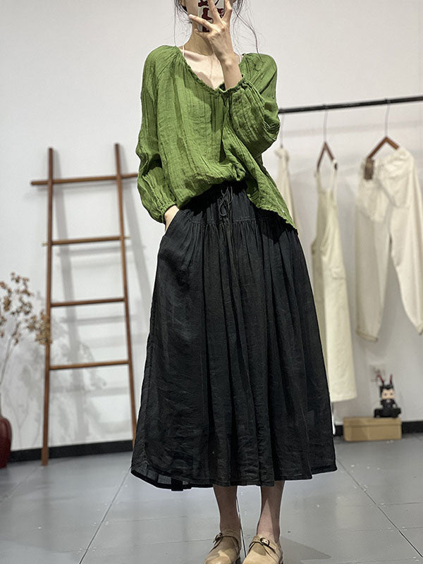 Well Tailored Blouse with a Graceful Silhouette