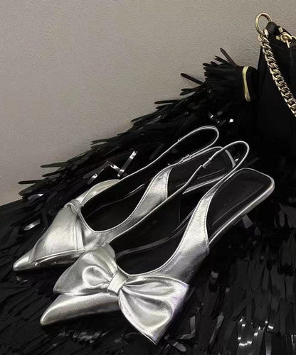 A Vintage Style Sandals with Delicate Timeless Details