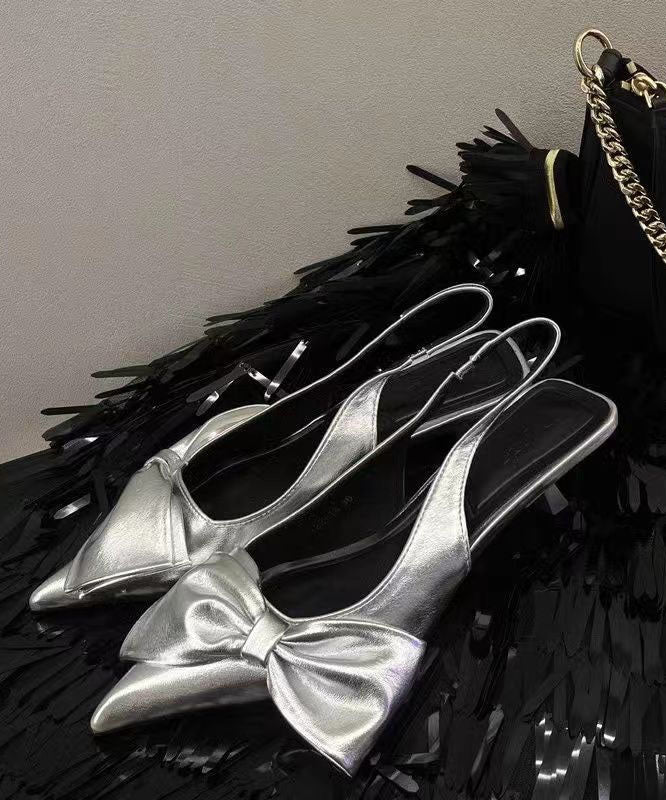 A Vintage Style Sandals with Delicate Timeless Details