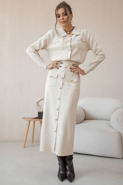 Classic Vintage Cardigan with a Flattering Fit