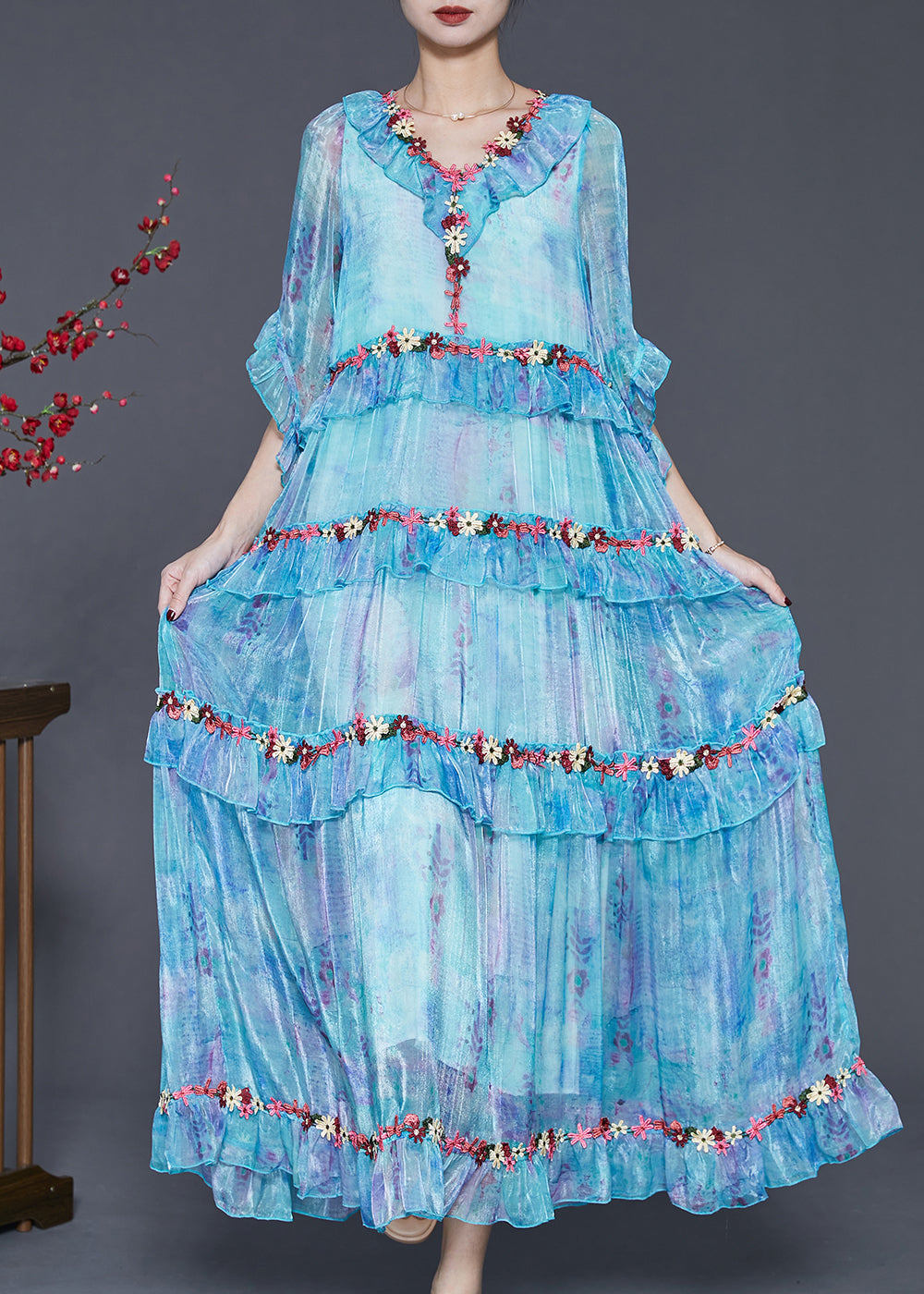 A Vintage Style Dress with Delicate Timeless Details