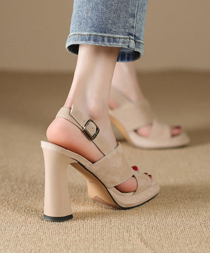 A Vintage Style Sandals with Delicate Timeless Details