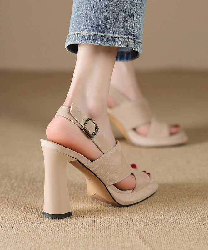 A Vintage Style Sandals with Delicate Timeless Details