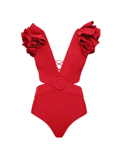 Effortlessly Elegant Swimsuit with a Timeless Design
