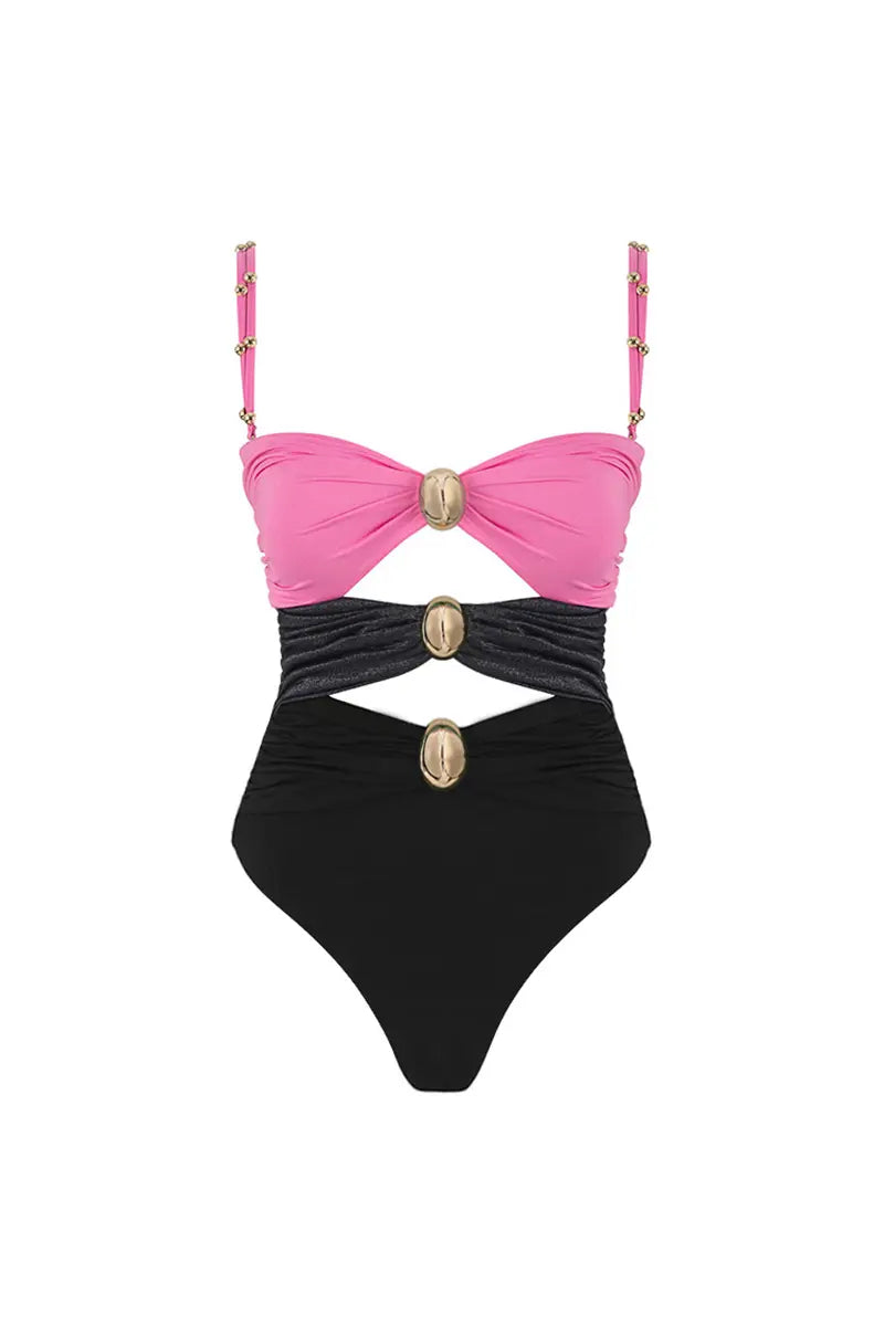 A Vintage Style Swimsuit with Delicate Timeless Details