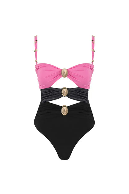 A Vintage Style Swimsuit with Delicate Timeless Details