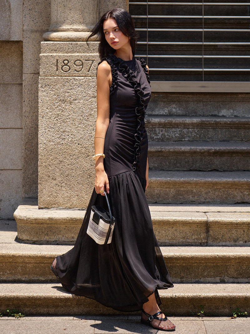 A Vintage Style Dress with Delicate Timeless Details