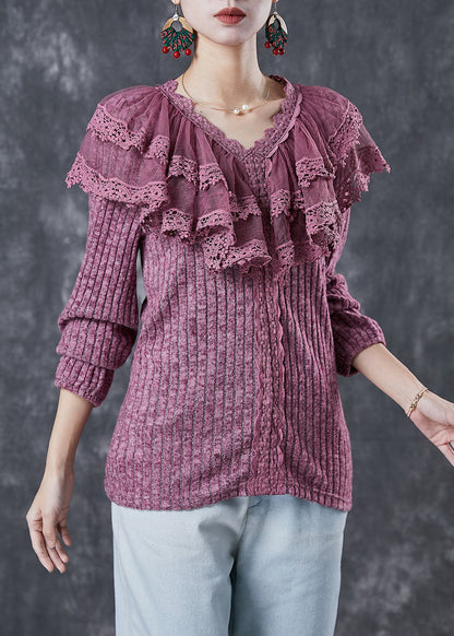 A Vintage Style Sweater with Delicate Timeless Details