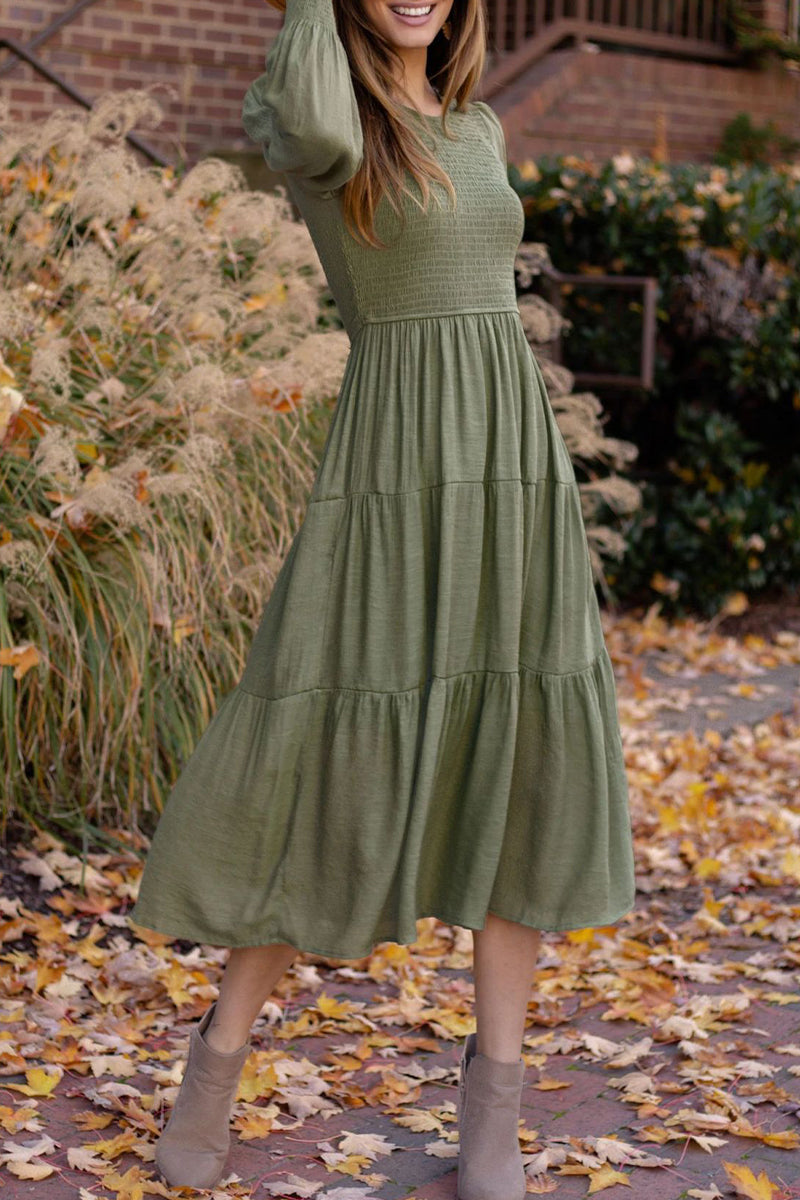 A Vintage Style Dress with Delicate Timeless Details