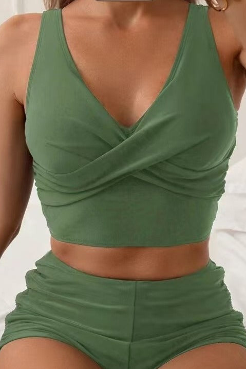 Classic Vintage Bikini with a Flattering Fit