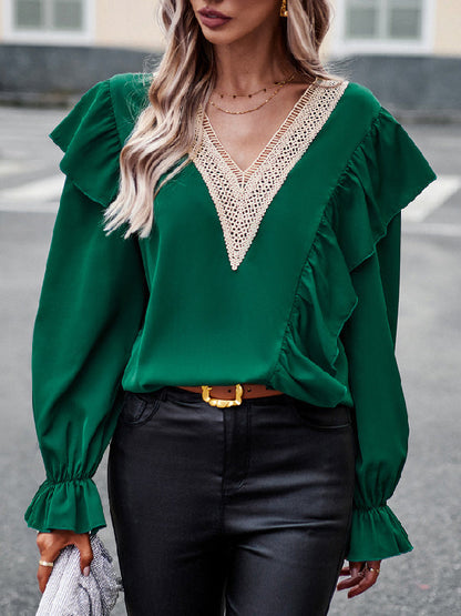 A Vintage Style Blouse with Delicate Timeless Details
