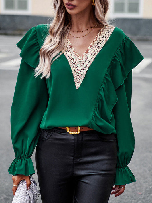 A Vintage Style Blouse with Delicate Timeless Details