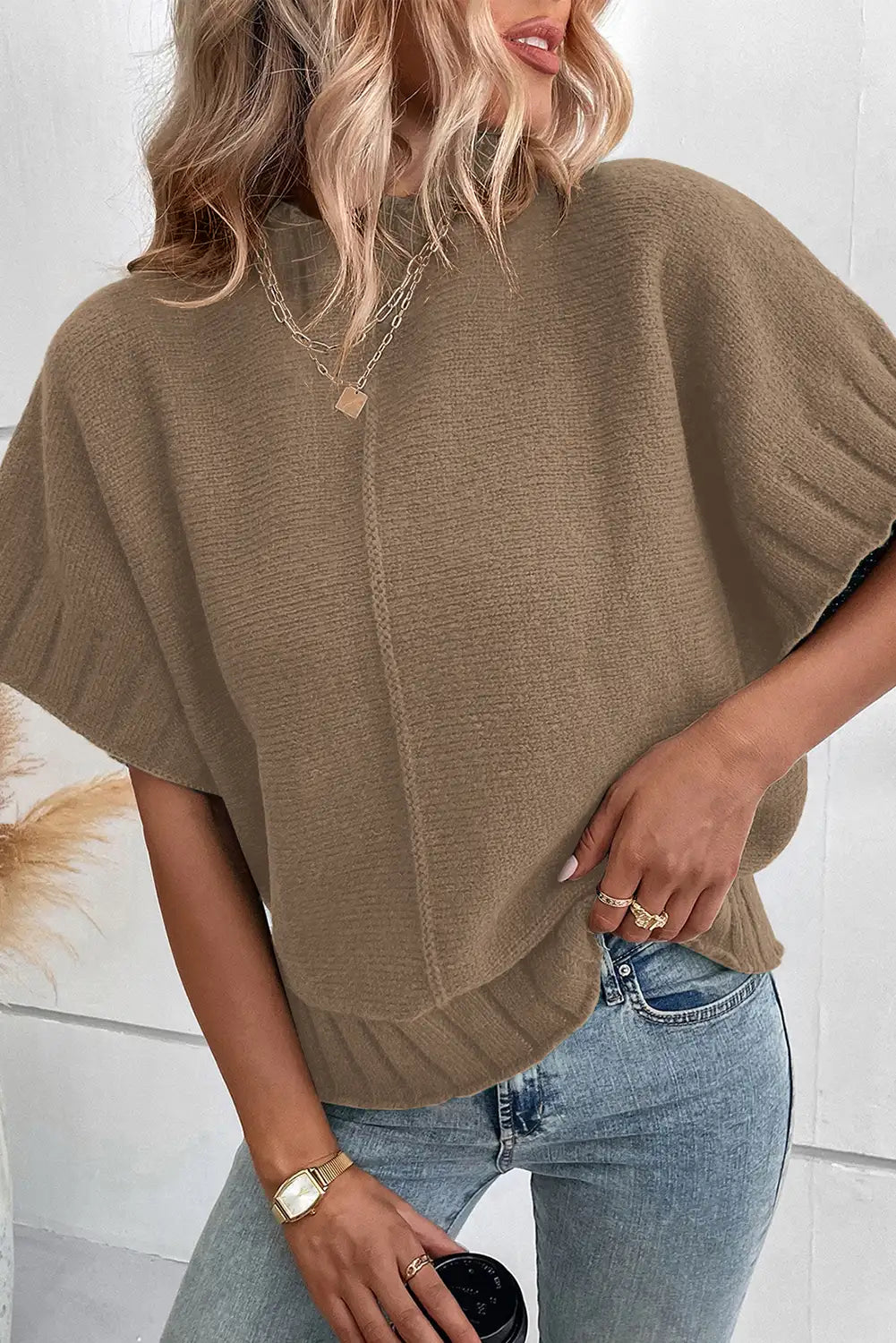 Beautifully Finished Sweater in a Timeless Design