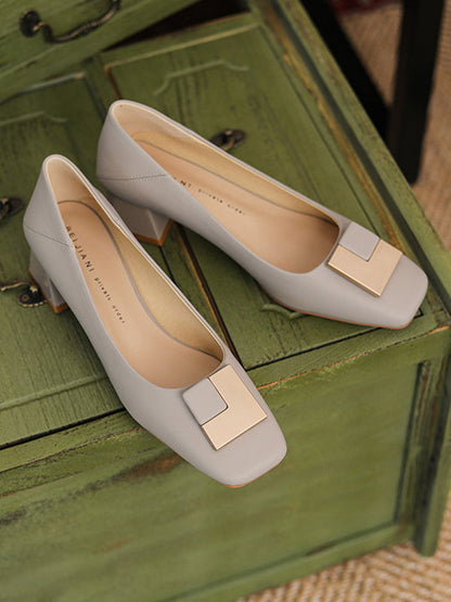 A Vintage Style Shoes with Delicate Timeless Details