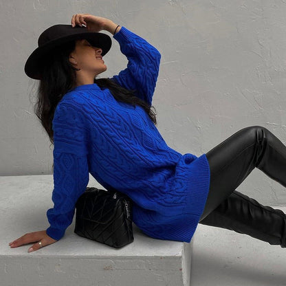 Classic Vintage Sweater with a Flattering Fit