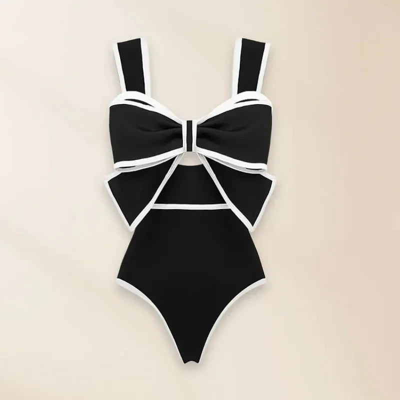 A Vintage Style Swimsuit with Delicate Timeless Details