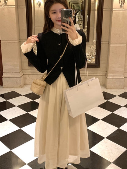 A Vintage Style Dress with Delicate Timeless Details