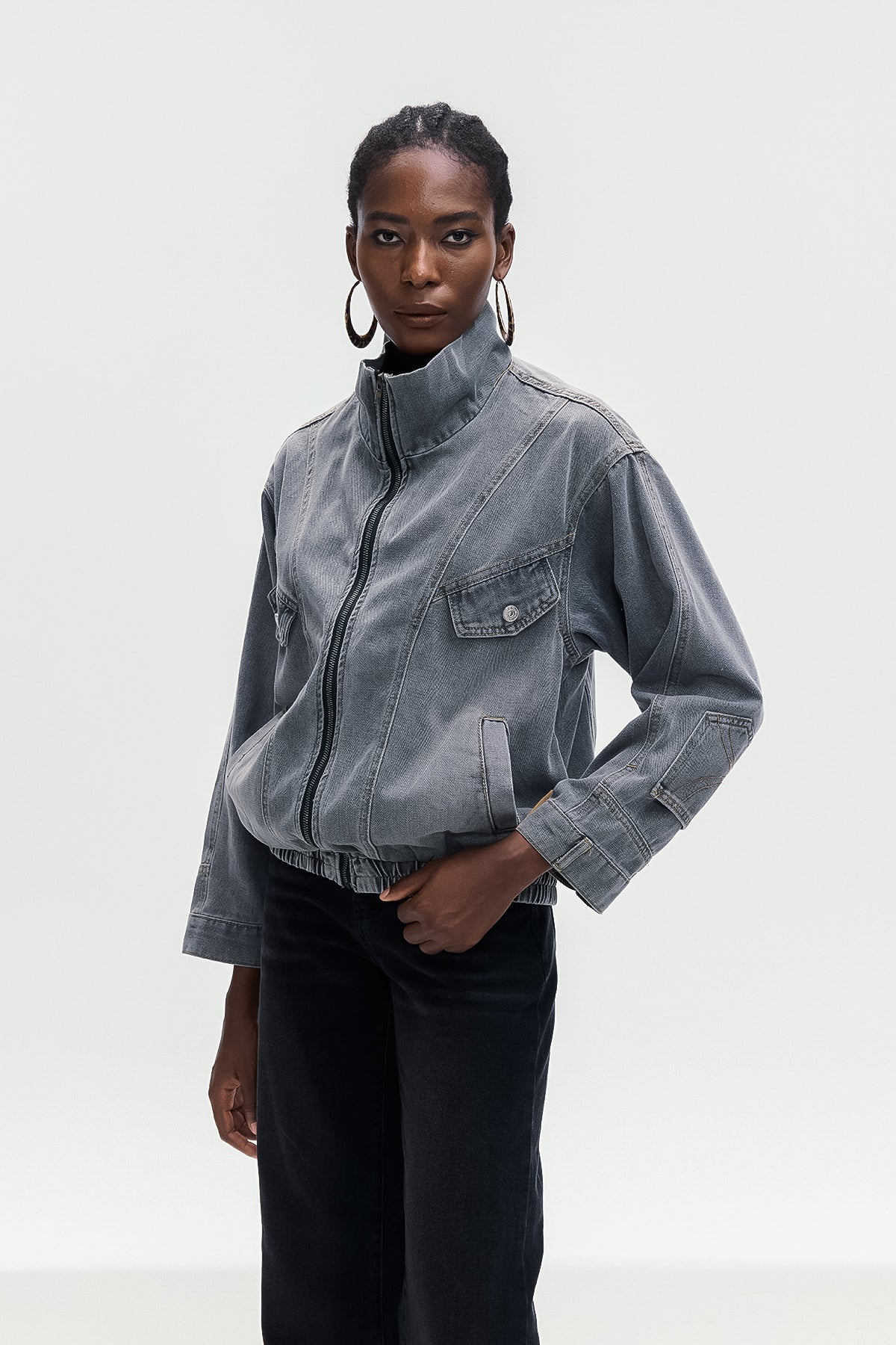 A Vintage Style Jacket with Delicate Timeless Details