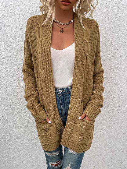 Well Tailored Cardigan with a Graceful Silhouette