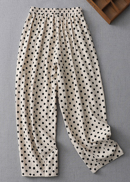 A Vintage Style Pants with Delicate Timeless Details
