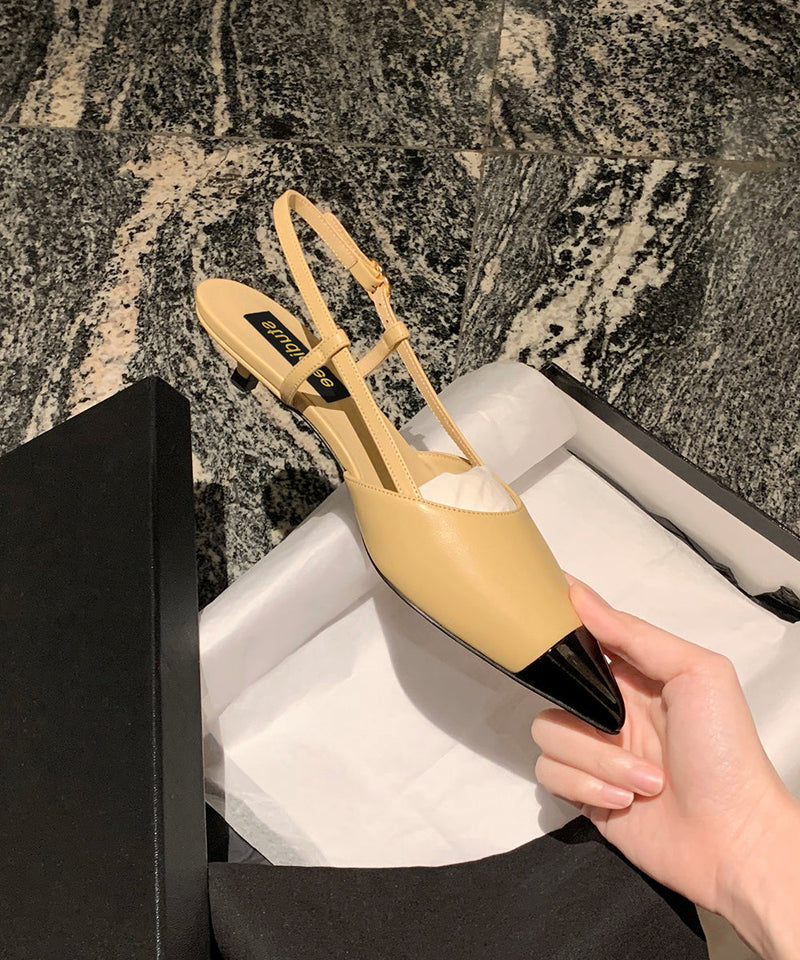 Well Tailored Sandals with a Graceful Silhouette