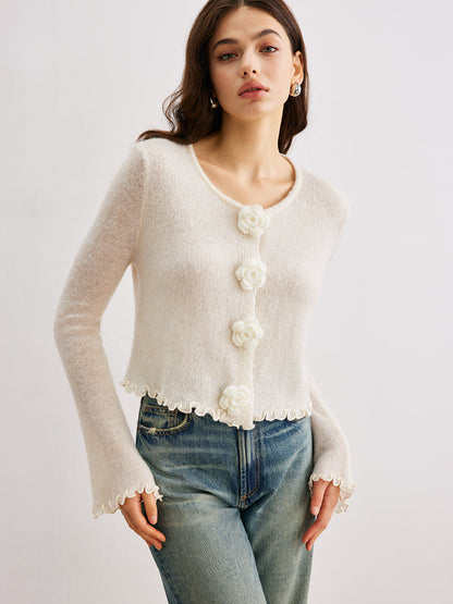 Classic Vintage Cardigan with a Flattering Fit