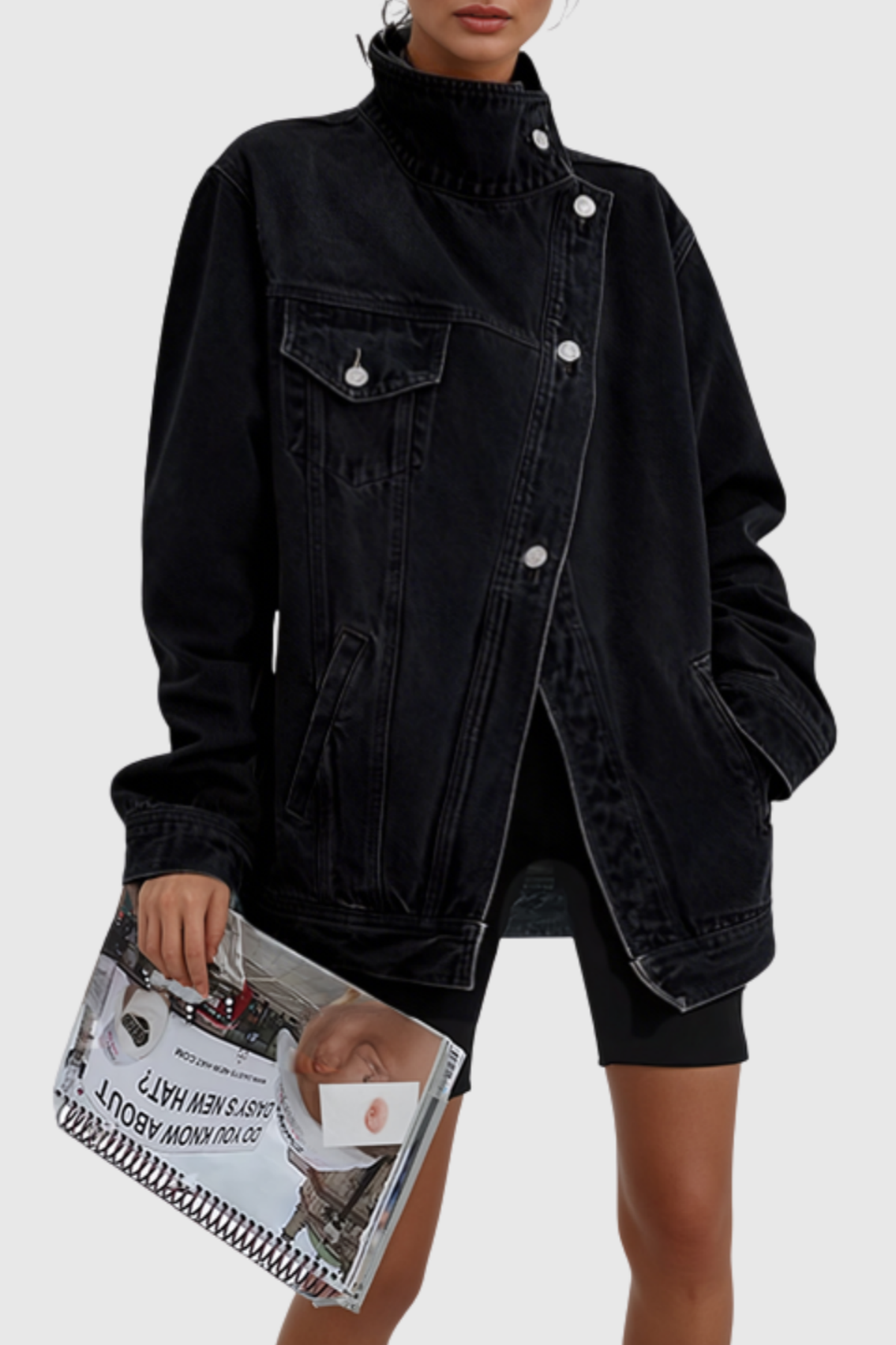 Well Tailored Jacket with a Graceful Silhouette