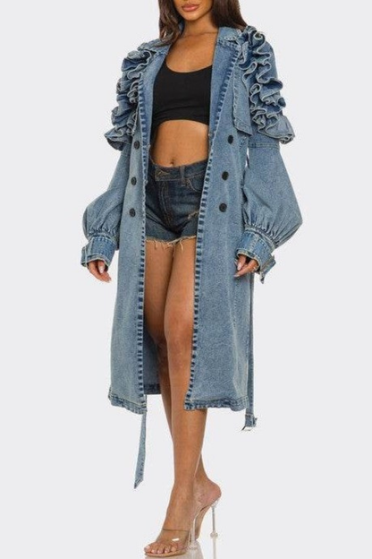 Vintage Inspired Coat with a Contemporary Edge