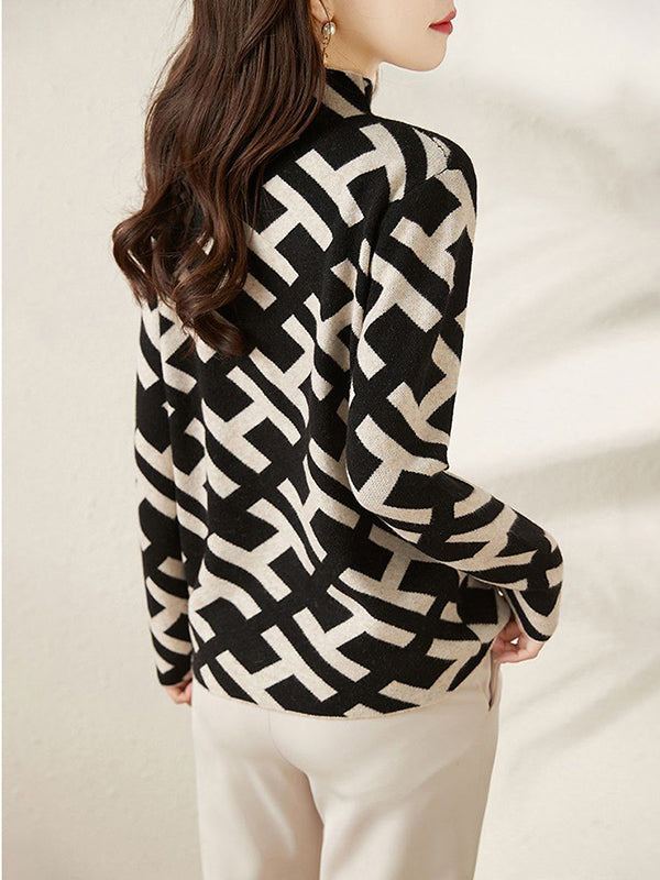Beautifully Finished Sweater in a Timeless Design