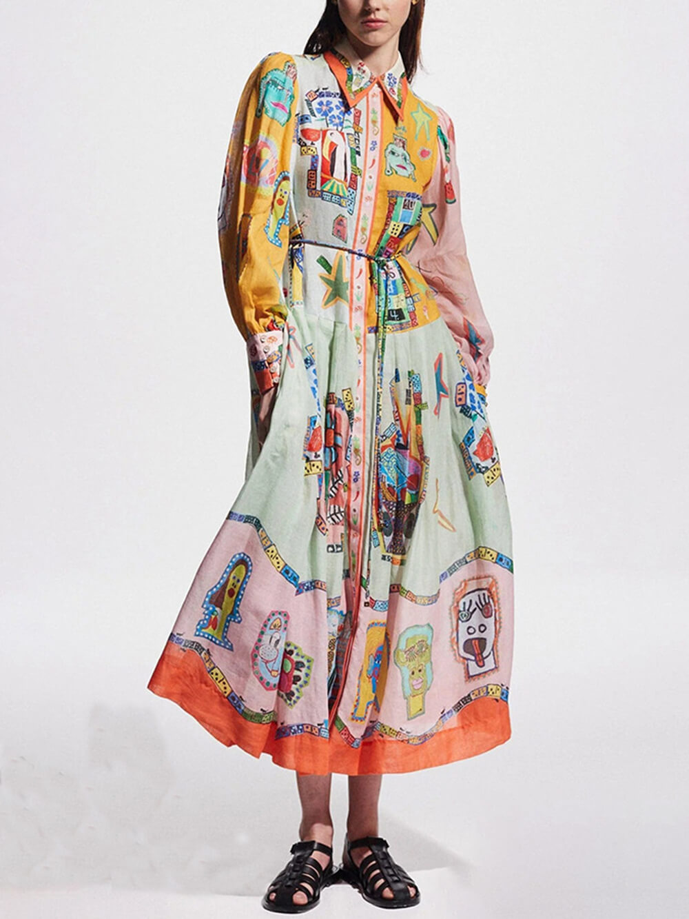 Well Tailored Dress with a Graceful Silhouette