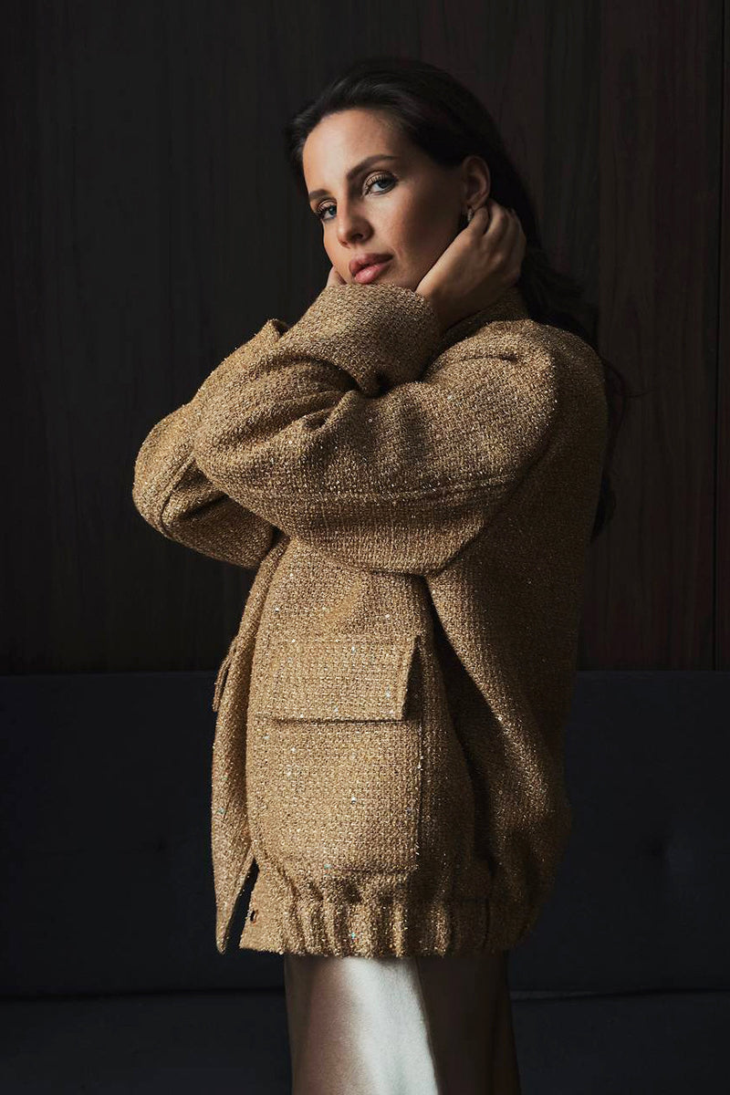 Classic Vintage Jacket with a Flattering Fit