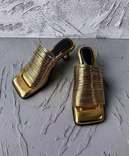 Vintage Inspired Sandals with a Contemporary Edge