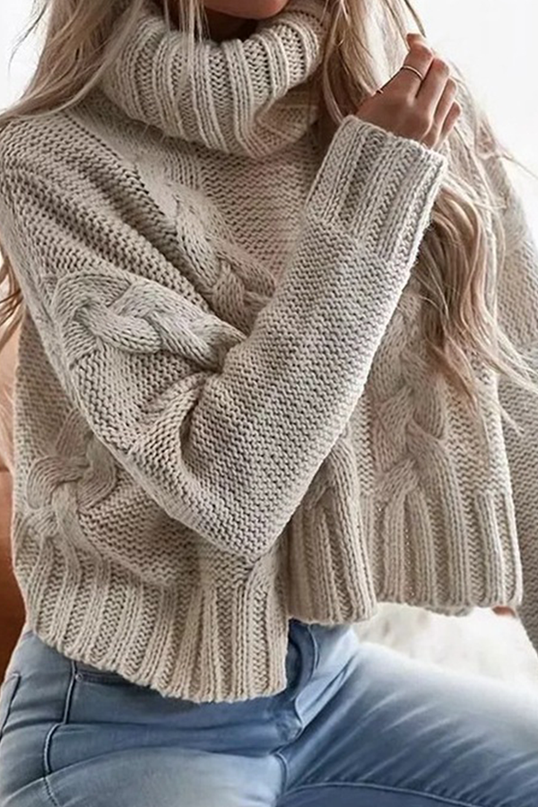 Vintage Inspired Sweater with a Contemporary Edge