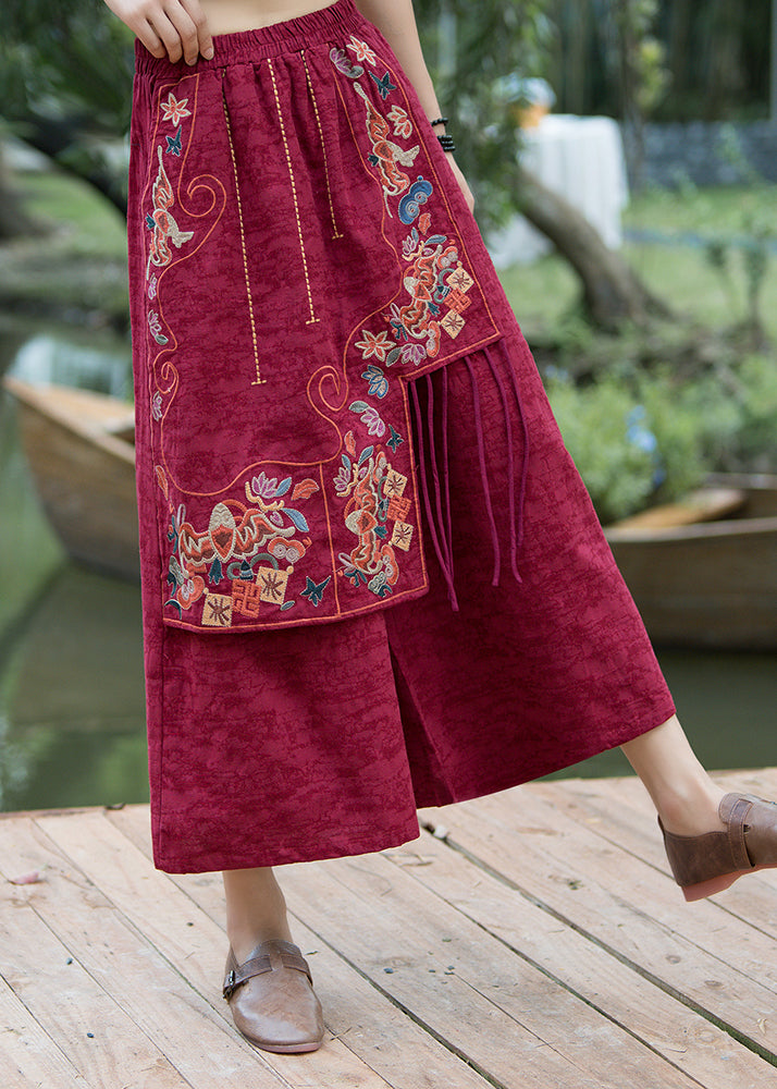A Vintage Style Pants with Delicate Timeless Details