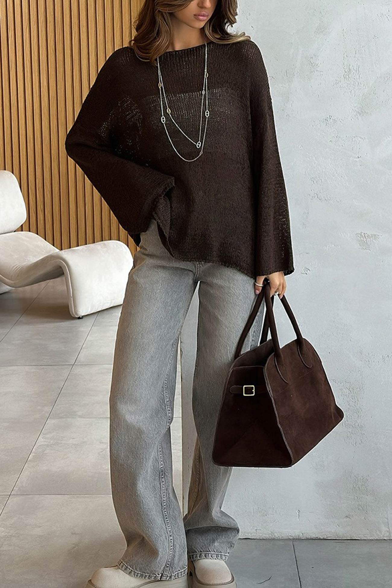 Polished Sweater with an Effortless Classic Look