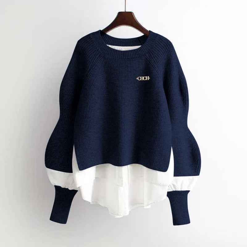 Well Tailored Sweater with a Graceful Silhouette