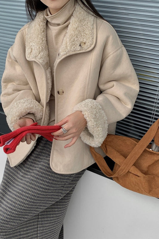 A Vintage Style Coat with Delicate Timeless Details