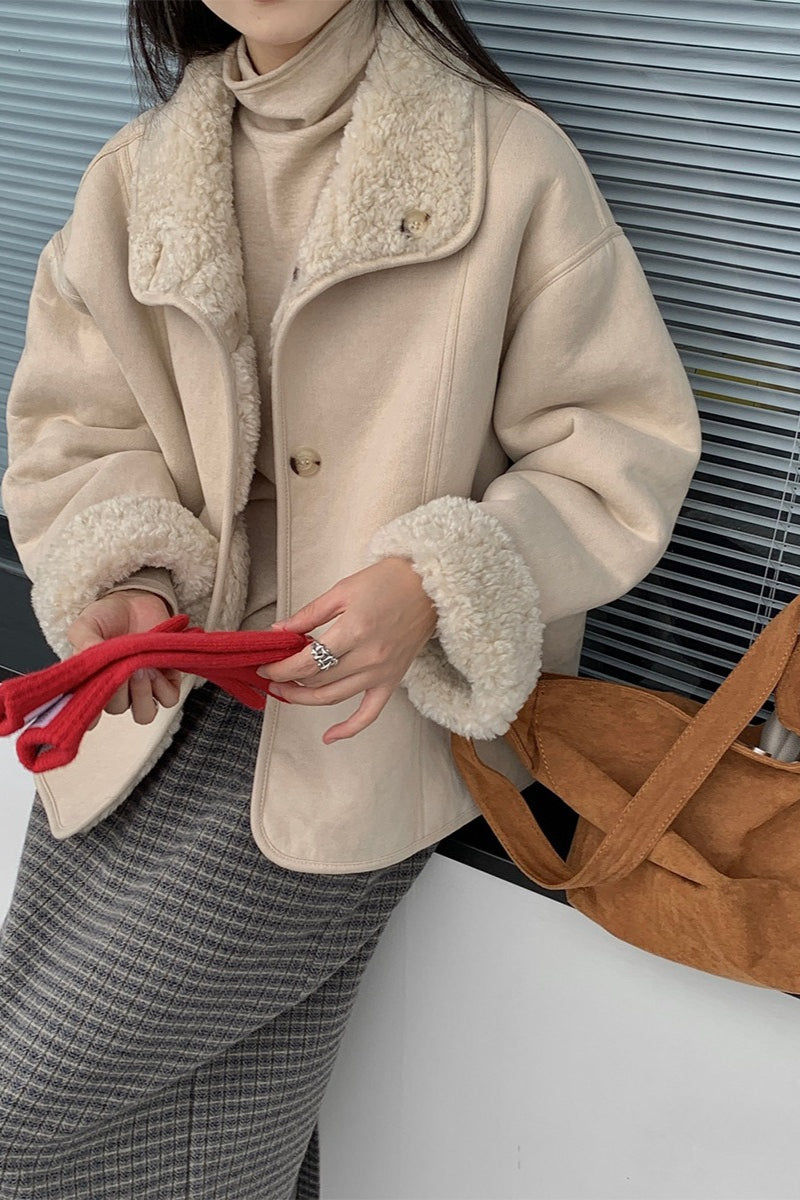 A Vintage Style Coat with Delicate Timeless Details