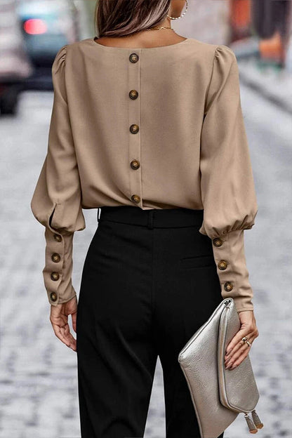 A Vintage Style Blouse with Delicate Timeless Details