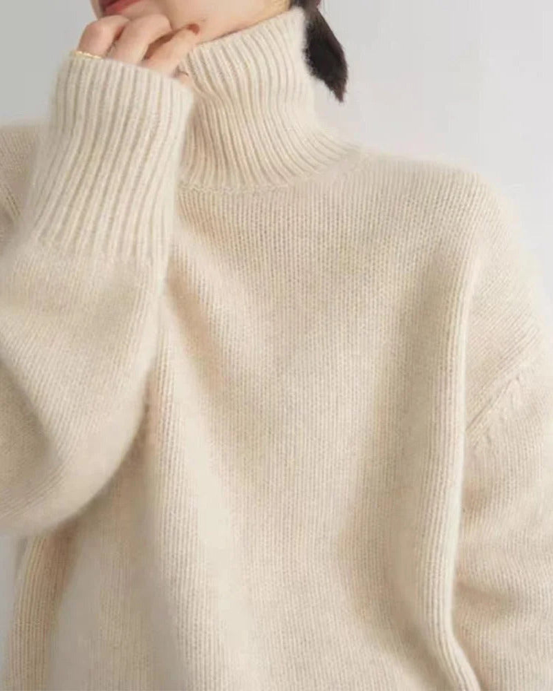 A Vintage Style Sweater with Delicate Timeless Details